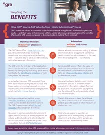Vorschaubild des GRE Side-by-Side Infographic Flyers
