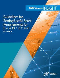 Laden Sie Richtlinien zur Festlegung nützlicher Punktanforderungen für den TOEFL iBT-Test herunter