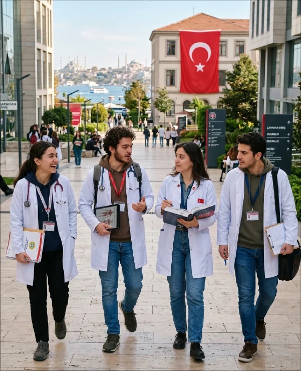 Studenten in der Türkei